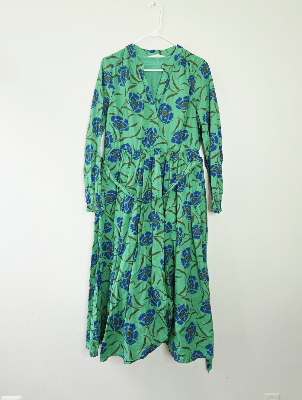 BODEN Jen Cotton Midi Dress Lightweight Size 10 - Picture 2 of 6